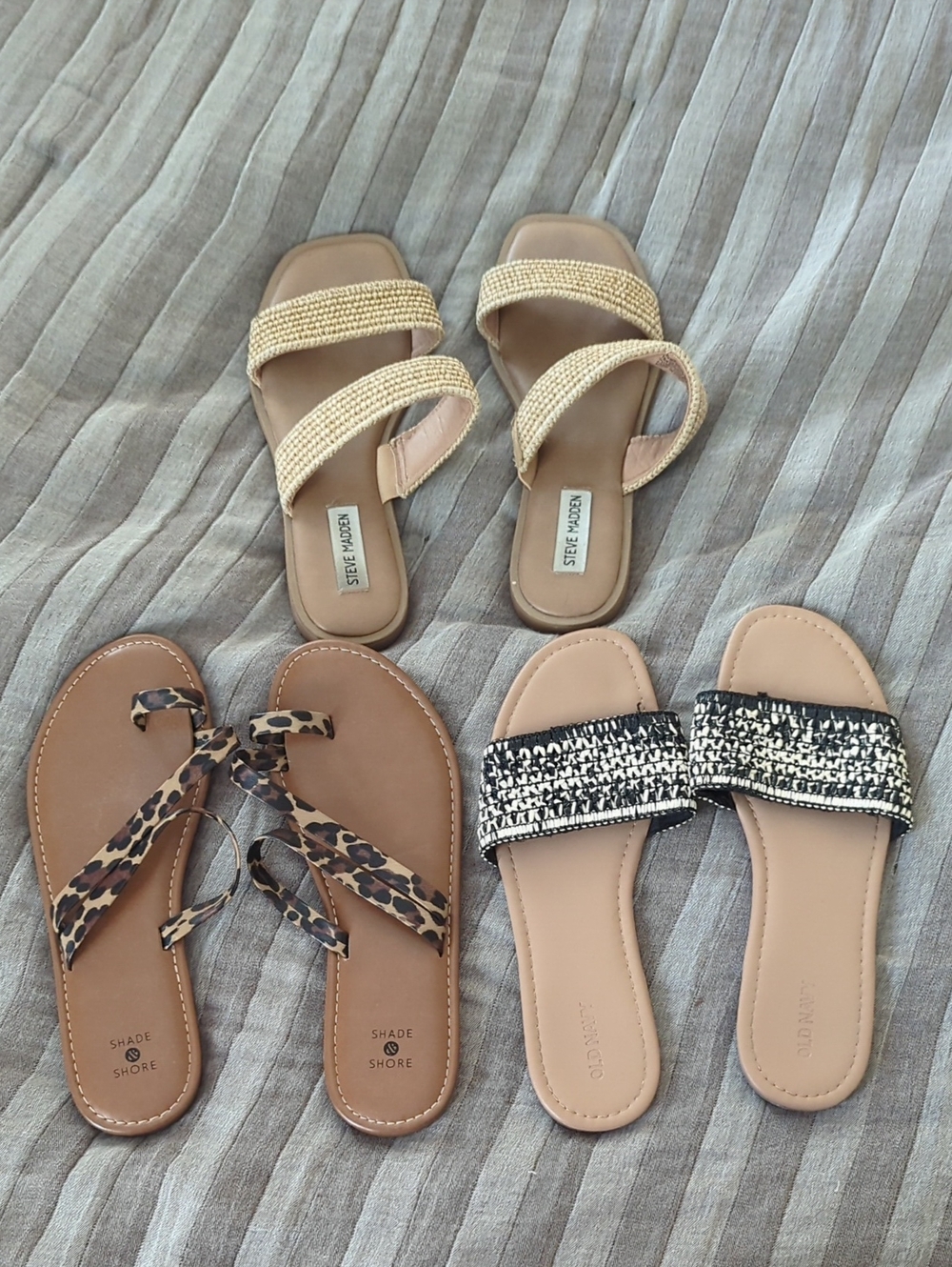 Bundle Of Size 9 Sandals Assorted Brands
